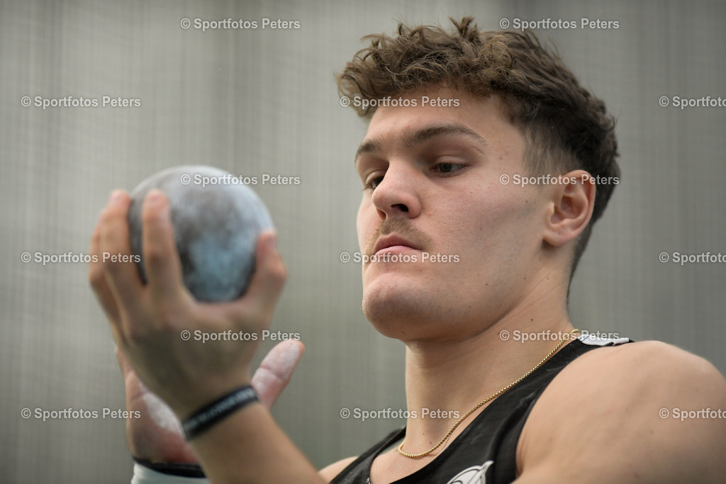 250208_xkaix_DM Mehrkampf_43 | 08.02.2025, xkaix, Leichtathletik 20. Deutsche Meisterschaften, Mehrkampf Halle v.l. Marcel Meyer (Hannover 96) - Realisiert mit Pictrs.com