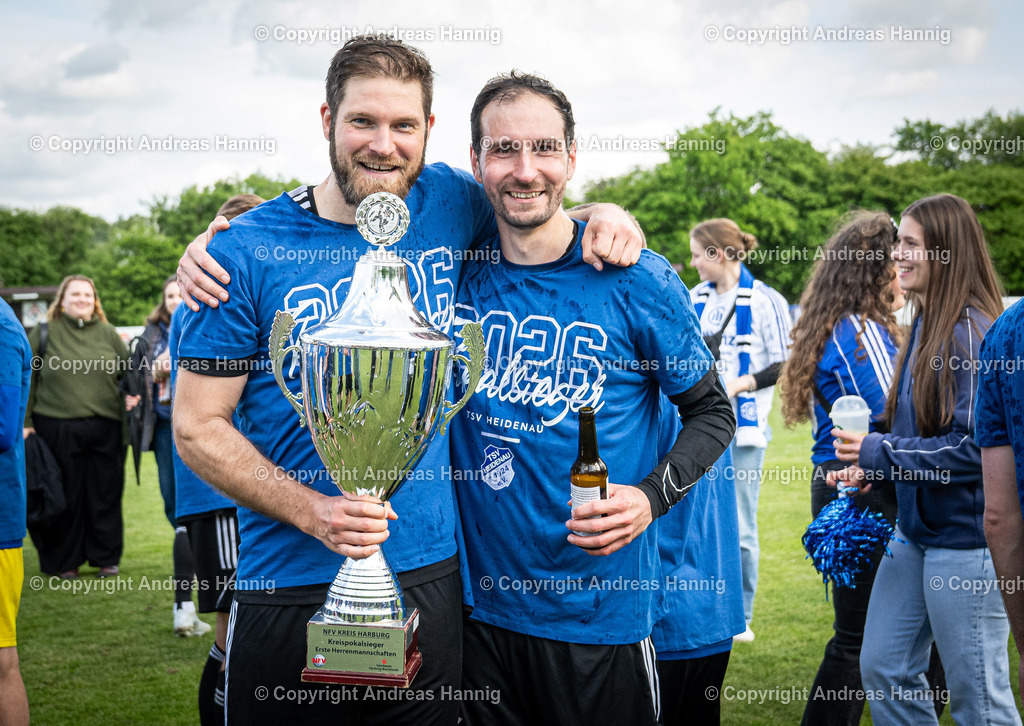 Fußball I Heren I Saison 2025-2026 I Kreispokalfinale 1.Herren I TSV Winsen Luhe - TSV Heidenau I 14.05.2026 | a-hannig - Realisiert mit Pictrs.com