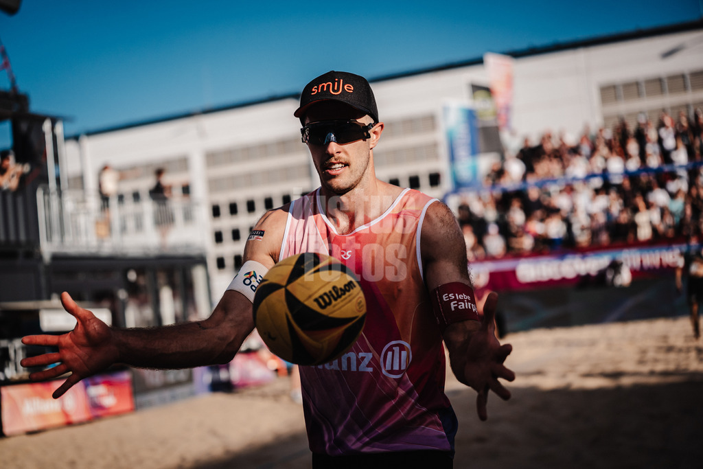 Beachvolleyball | Männer | Allianz German Beach Tour 2025 | Tourstop Berlin | 17.08.2025 | Moritz Pristauz