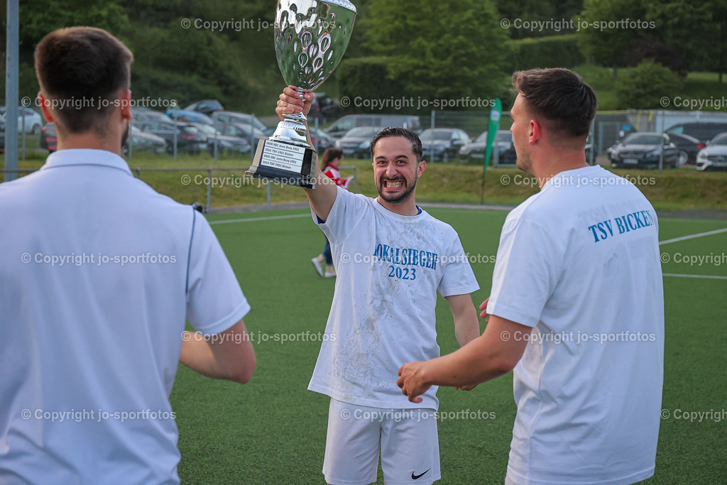 BQ3I6248 | 31.05.2023; Kreispokalfinale Kreis Dillenburg; Kunstrasenplatz Eisemroth; TSV Bicken - SSV Allendorf; Ergebnis: 5:1 (2:0)