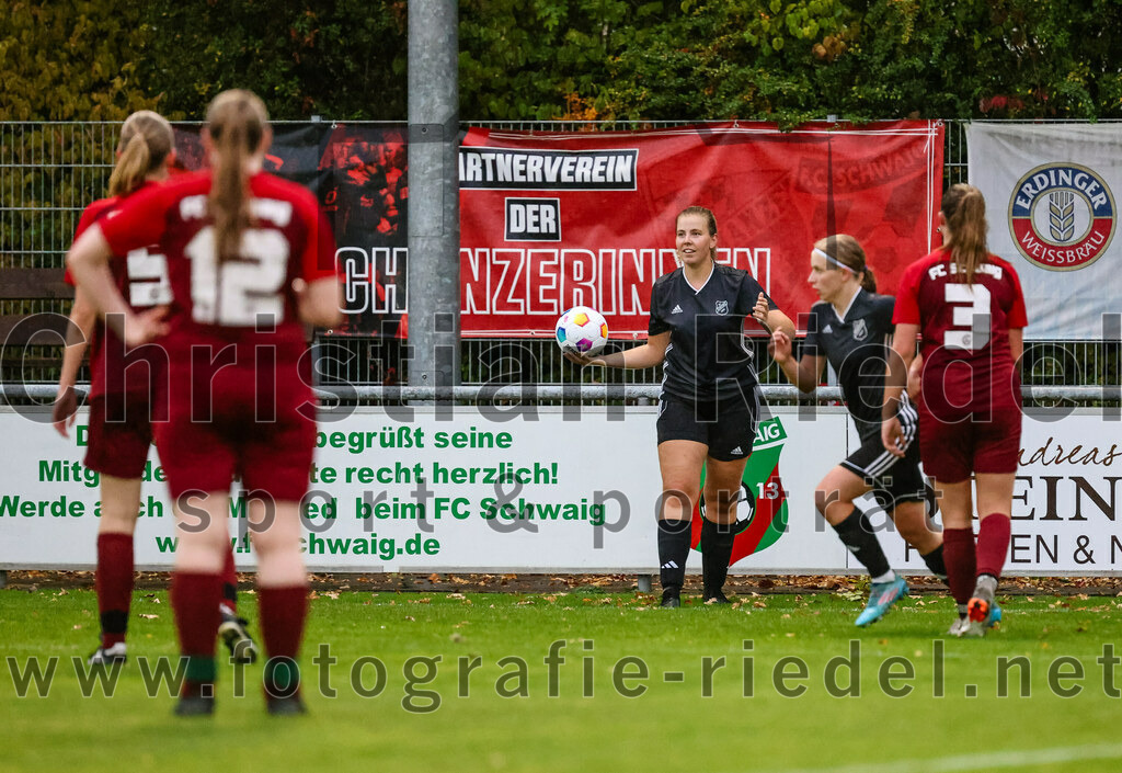 2023-10-14_057_FC_Schwaig_gegen_SV_Schechen | Oberding, Deutschland, 14.10.2023:
Fußball, Bezirksliga 2023 / 2024, 6. Spieltag, FC Schwaig gegen SV Schechen, Endergebnis: 4:3

Foto: Christian Riedel / fotografie-riedel.net