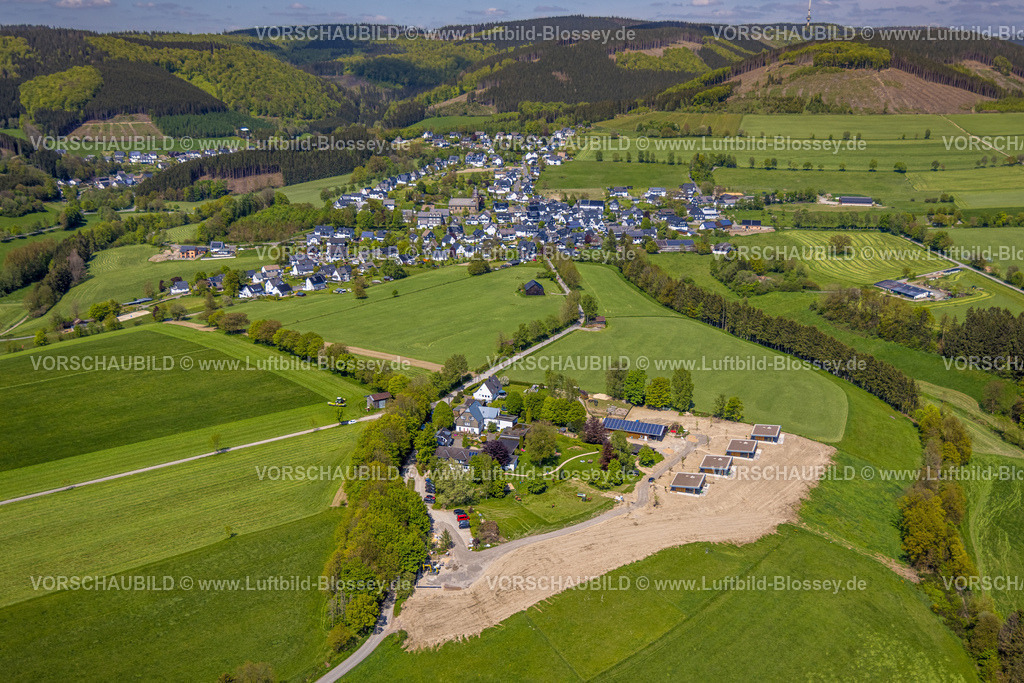 Schmallenberg230506508 | Luftbild, Birkenhof - LandcafÃƒÆ’Ã†â€™Ãƒâ€ Ã¢â‚¬â„¢ÃƒÆ’Ã¢â‚¬Å¡Ãƒâ€šÃ‚Â© und Ferienhof, Holthausen, Schmallenberg, Sauerland, Nordrhein-Westfalen, Deutschland