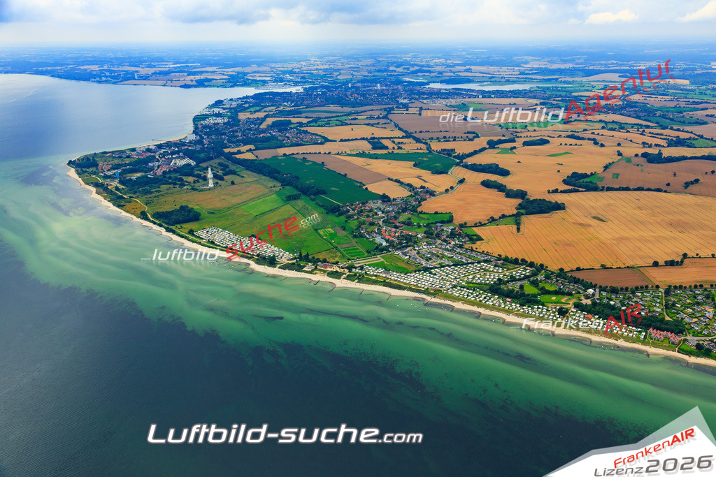 Die Luftaufnahme Pelzerhaken -  wurde vom UL-Flugzeug (keine Drohne) aus fotografiert.Hohe Druck- Auflösung-die Geschenkidee!