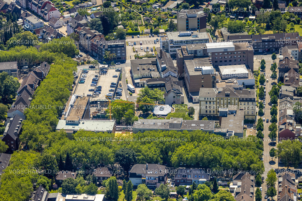 Oberhausen230704898 | Luftbild, EKO Evang. Krankenhaus Oberhausen, Marlenviertel Ost, Oberhausen, Ruhrgebiet, Nordrhein-Westfalen, Deutschland