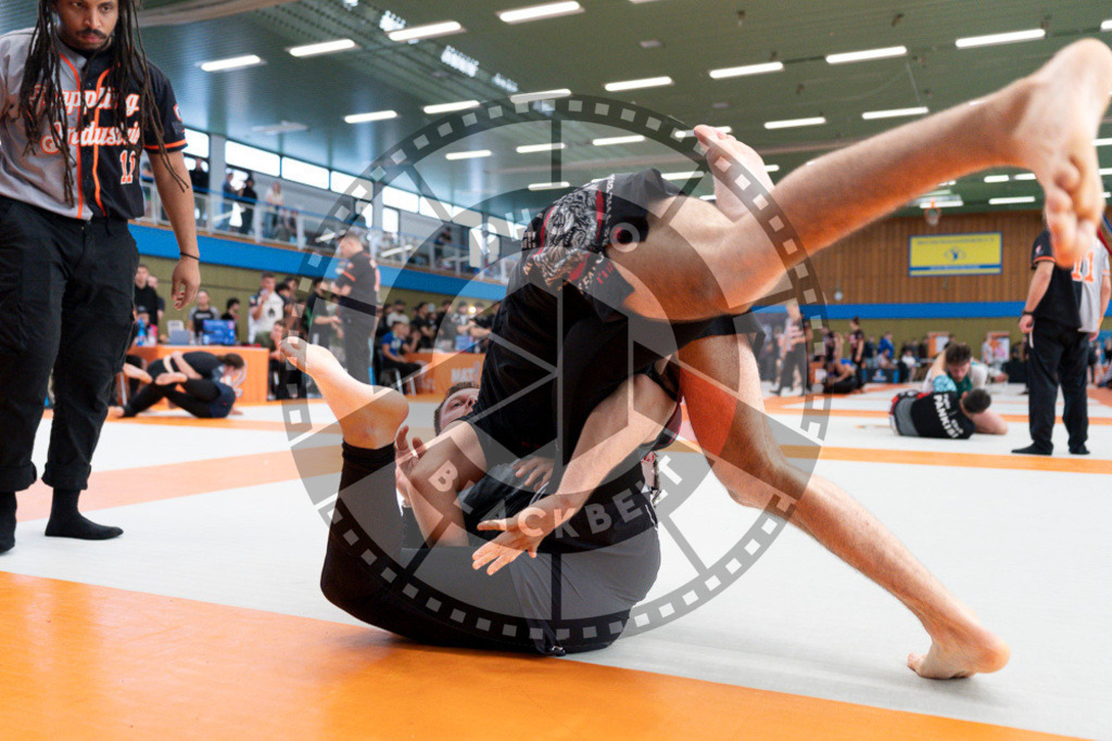 20240915PBB3527 | Athletes compete during the Grappling Industries’ grappling and Brazilian jiu-jitsu competition in Berlin, on September 15, 2024.