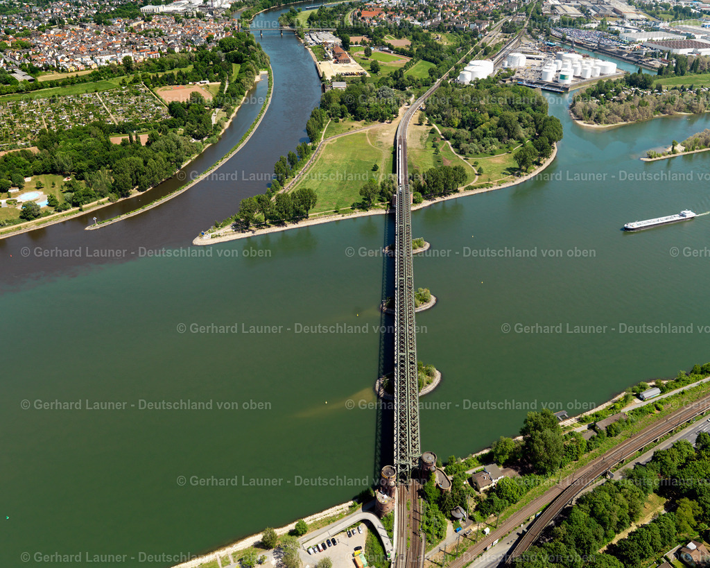 3108085 | Mainmündung in den Rhein bei Mainz