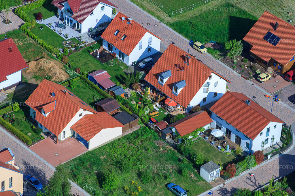 Luftbild: Im Erbsenfeld im Ortsteil Mörzheim in Landau im Bundesland Rheinland-Pfalz in Deutschland. Foto: IMG_27131.jpg vom 23.05.2010 durch Werner Riehm/FLY-FOTO.de
