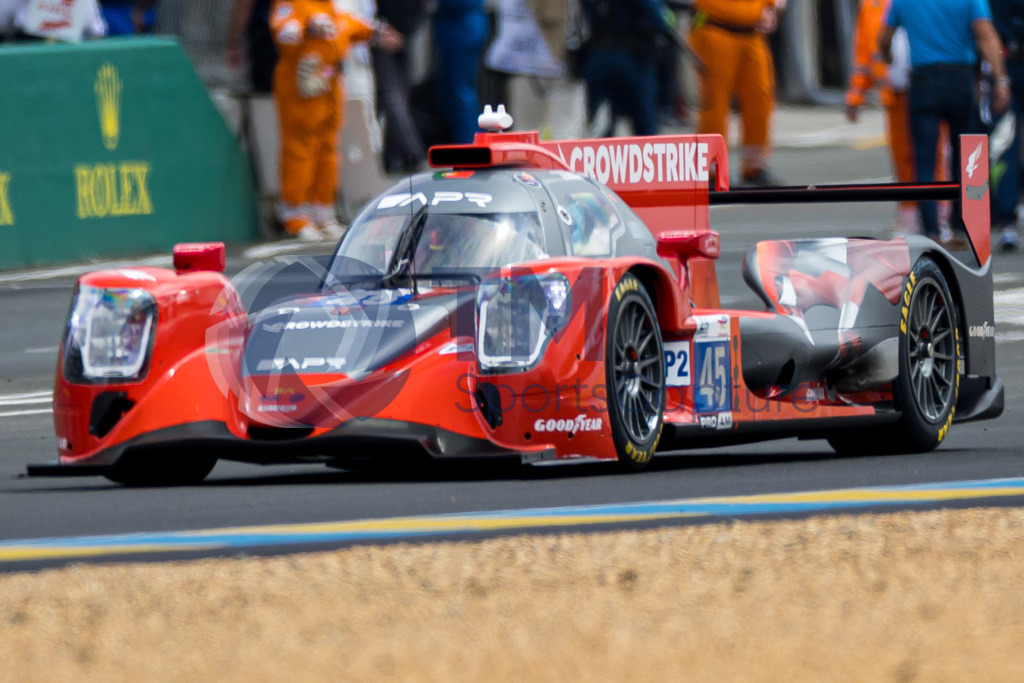 Trainproduction-20230610-2044 | LE MANS,FRANCE,10.Jun.23 - MOTORSPORTS - WEC, FIA World Endurance Championships, 24 Hours of Le Mans, Circuit de la Sarthe, race. Image shows George Kurtz (USA), James Allen (AUS) and Colin Braun (USA/ Algrave Pro Racing). Photo: Trainproduction / Matthias Trinkl