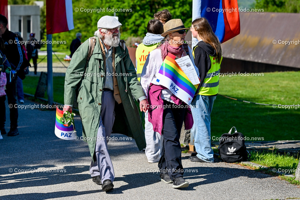 Internationale Gedenk- und Befreiungsfeier Gedenkstaette Mauthausen 2025_ 11.05.2025-85 | 11.05.2025, Mauthausen, AUT, Internationale Gedenk- und Befreiungsfeier Gedenkstaette Mauthausen 2025, 80 Jahre Befreiung KZ Mauthausen im Bild Besucher, Mahnmal, Gedenkstaette