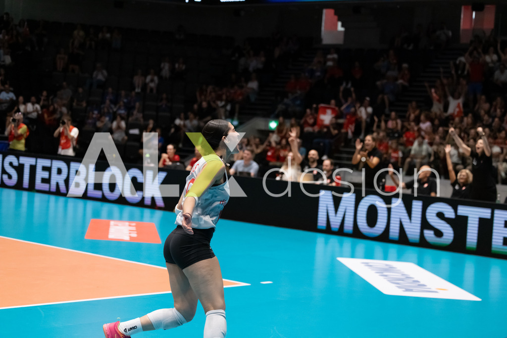 Austria v Switzerland - CEV European League Women | KRIENS, SWITZERLAND - JUNE 14: FABIANA MOTTIS of Switzerland during the CEV European League match between Austria and Switzerland at Pilatus Arena on June 14, 2026 in Kriens, Switzerland. - Realisiert mit Pictrs.com