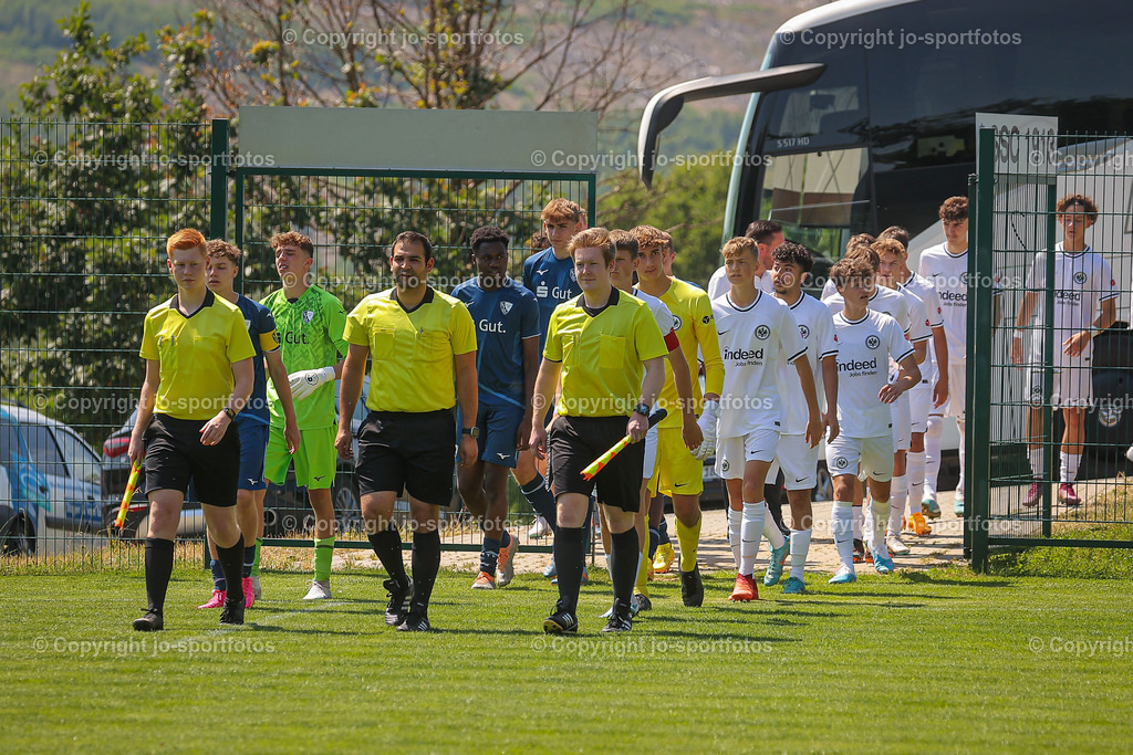 BQ3I4062 | 17.06.2023; Testspiel; Rasenplatz Offdilln; VfL Bochum U17 - Eintracht Frankfurt U17; Ergebnis: 3:1 (1:1)