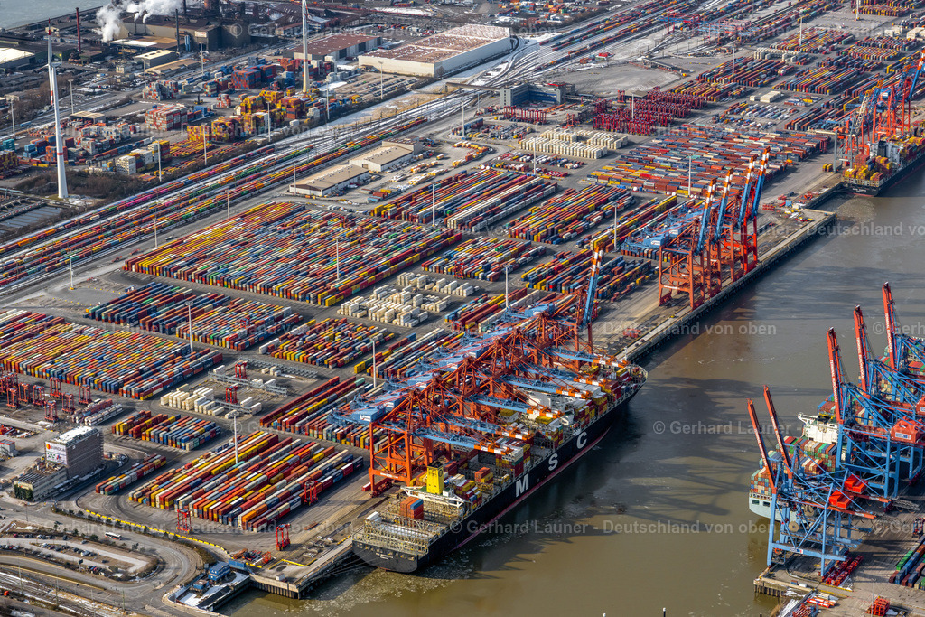 4044573 | Containerterminal Waltershof, Überseehafen, Freie und Hansestadt Hamburg