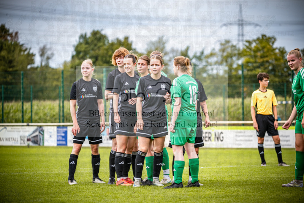 SG Bohmte/Ostercappeln/Schwagstorf - SG Hollenstede / Schwagstorf | Fr.-BZL Weser-Ems Süd · 1. Damen - SG Hollenstede / Schwagstorf · Sportplatz - Realisiert mit Pictrs.com