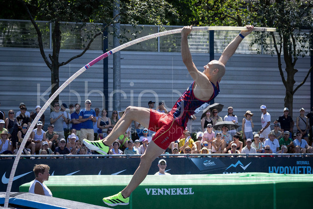 Multisport Event; Ratingen, 28.06.2026 | RATINGEN, GERMANY - JUNE 28, 2026 : Dario Dester (ITA / Italy) competing in the pole vault during the Multisport Event at Stadion Ratingen on June 28, 2026 in Ratingen, Germany.