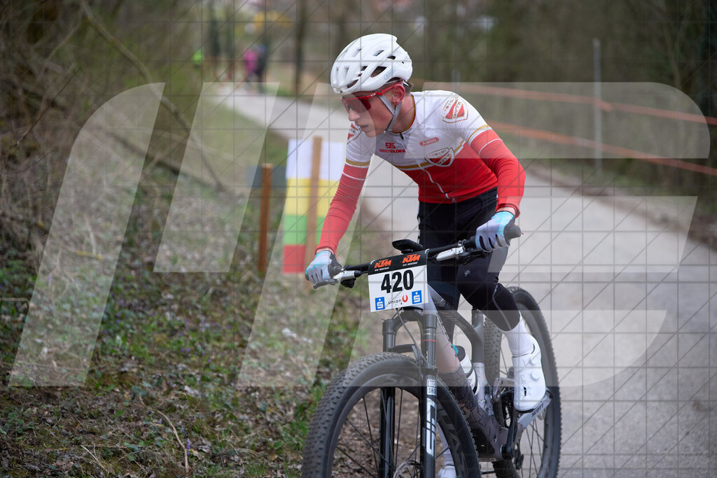 34. KTM Kamptal Trophy 420, GYETKÓ Péter (HUN), MU17, DVTK Cycling Team | ZÖBING, Österreich – 2026-03-28: 34. KTM Kamptal Trophy420, GYETKÓ Péter (HUN), MU17, DVTK Cycling TeamFoto: © 2026 Martin Bihounek - MB Creative e.U.