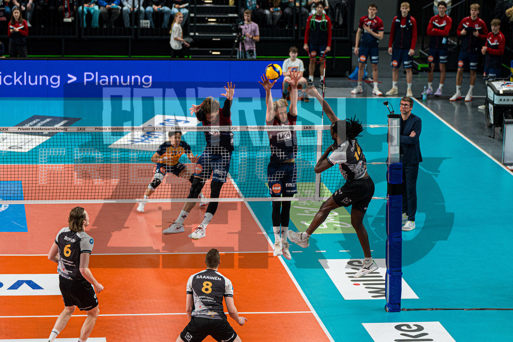 Volleyball I Herren I Saison 2025/2026 I Bundesliga I SVG Lüneburg - Barock Volleys MTV Ludwigsburg | CONTRAST ZERØ MEDIA - Realisiert mit Pictrs.com