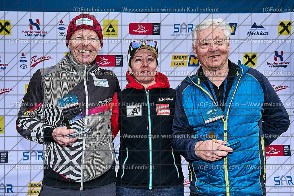 ALP1536_FMC-GS_Kat-A_Tagesbestzeiten_Herb-Bergner-Maerzendorfer | (C)FotoLois.com, Alois Spandl, FIS Masters Cup Ski Alpin 2023 Hochkar, GiantSlalom-Kategorie A-B-C, Fr 24. März 2023.