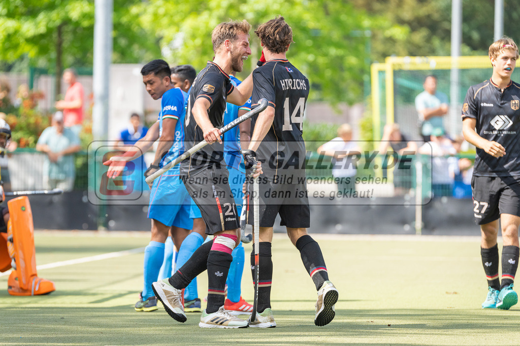 HK_20230822_103750 | 4 Nations Tournament Spiel um Platz 1 ( MU21 ) Indien - Germany am 22.8.2023 DHC Düsseldorf, Düsseldorf ,