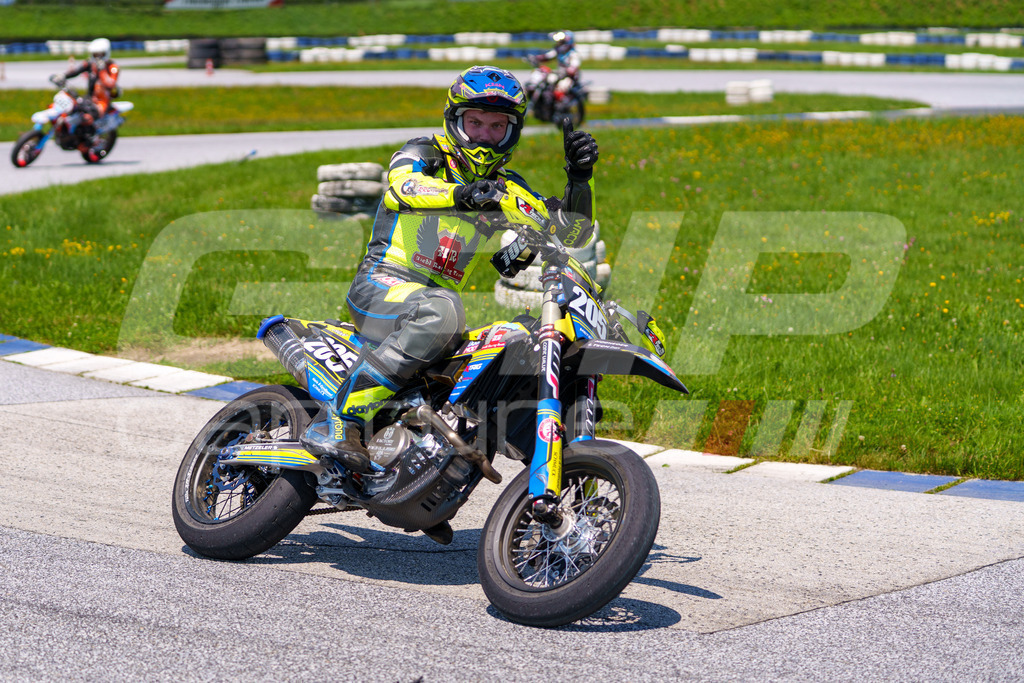 GRIPcapture-20260411-101-999-848 | GREINBACH, AUSTRIA - JUNE 20-21, 2026: Riders compete during the G-Cup, Austrian Supermoto Championship and Hungarian Supermoto Championship at PS Racing Center Greinbach, Austria. Image shows .Photo: GRIPcapture / Andrea Kurz
