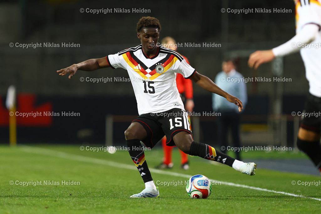 NH_DeutschlandU21_NordirlandU21_U21EMQualifikation_27032026 | #15 Abdoul Karim Coulibaly (Deutschland U21)Fußball I Junioren I U21-EM-Qualifikation I Saison 2025-2026 I 8. Spieltag I Deutschland U21 - Nordirland U21 I 27.03.2026 I Eintracht-Stadion