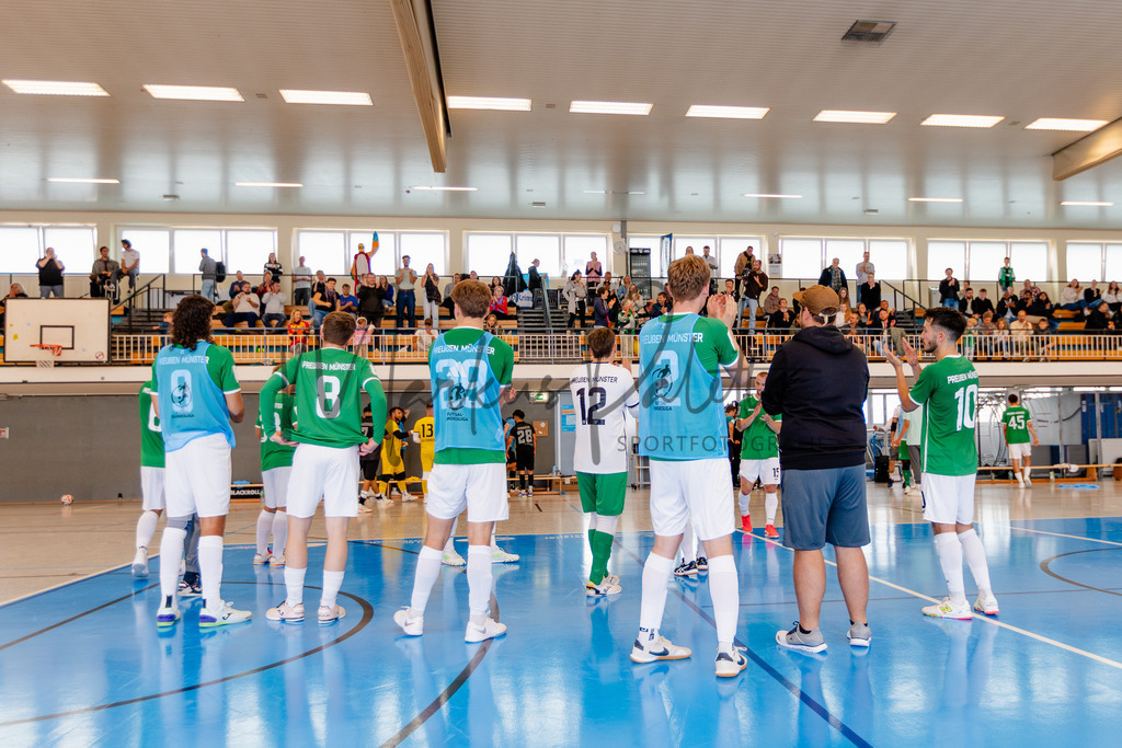 Futsal-Bundesliga, Saison 2025/2026, 4. Spieltag: SC Preußen Münster - SV Pars Neu-Isenburg | Futsal-Bundesliga, Saison 2025/2026, 4. Spieltag, SC Preußen Münster empfängt SV Pars Neu-Isenburg in der Universitäts-Sporthalle in Münster. Foto: sportfotografie.ms | Markus Paletta - Realisiert mit Pictrs.com