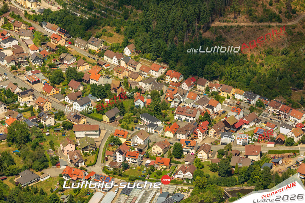 Jakob Degen Strasse Wallenfels Bild- Das Luftbild wurde 2025 vom UL-Flugzeug heraus erstellt ( keine Drohne ) - Hochauflösende Luftaufnahme -Nicht vergleichbar mit Google Maps oder Satelittenbilder- Die Geschenkidee !Mit Lizenz und Bildrechte bestellbar