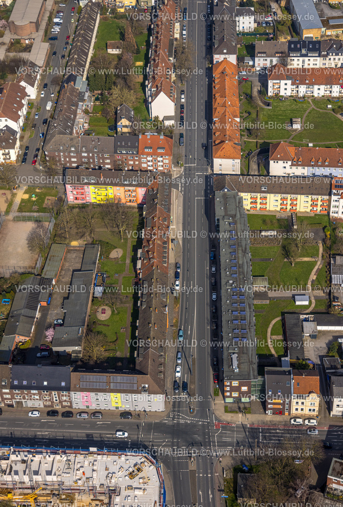 Hamm240306477 | Luftbild, City, Wohngebiet Goethestraße, Bundesstraße B63, Mitte, Hamm, Ruhrgebiet, Nordrhein-Westfalen, Deutschland