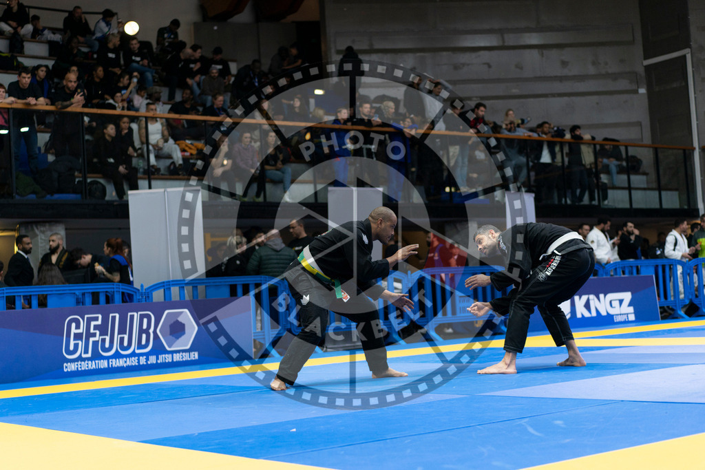 20240119PBB2653 | Fighters compete during the IBJJF European Championship in Paris, France, on January 19, 2024.