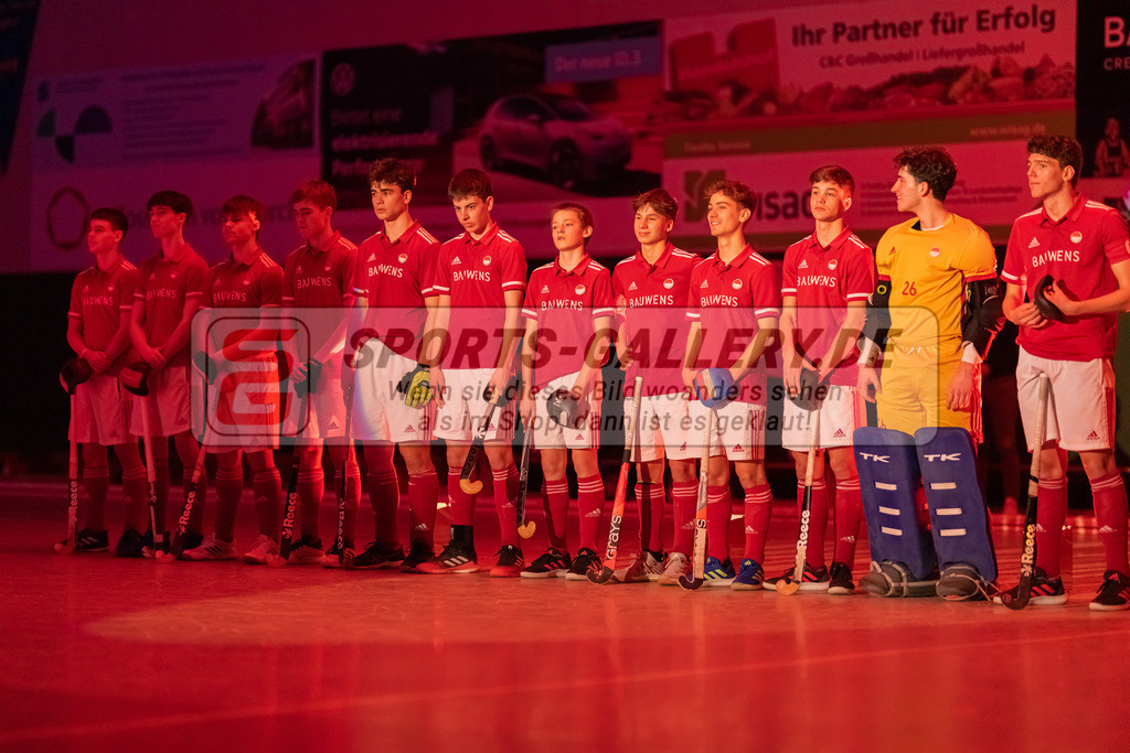 HK_20230305_106267 | Deutsche Meisterschaft MU16 Finale Mannheimer HC - Rot-Weiss Köln / Ehrungen am 5.3.2023 RWK, Köln ,