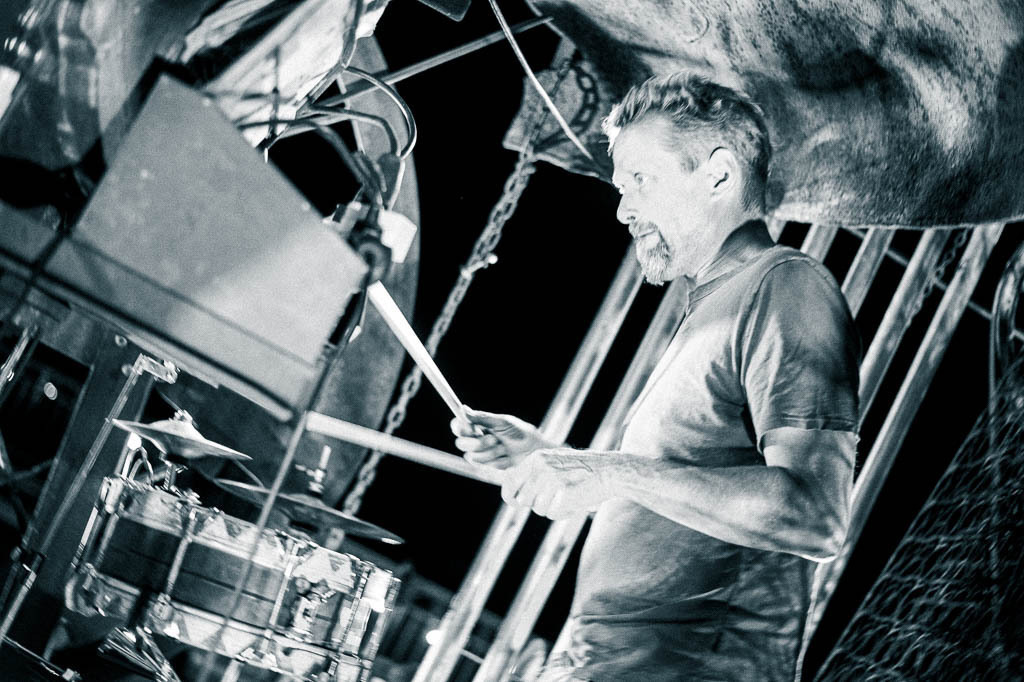 Jazzmaschine | Die Jazzmaschine im Forte Belvedere Leisnig zum Festival Hallo Leisnig 2022. - Realisiert mit Pictrs.com