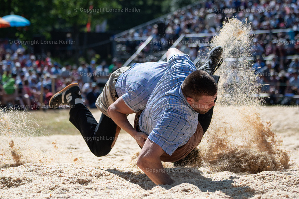 Schwingen -  Schwarzseeschwinget 2025 | Schwarzsee, 22.6.25, Schwingen - Schwarzseeschwinget.