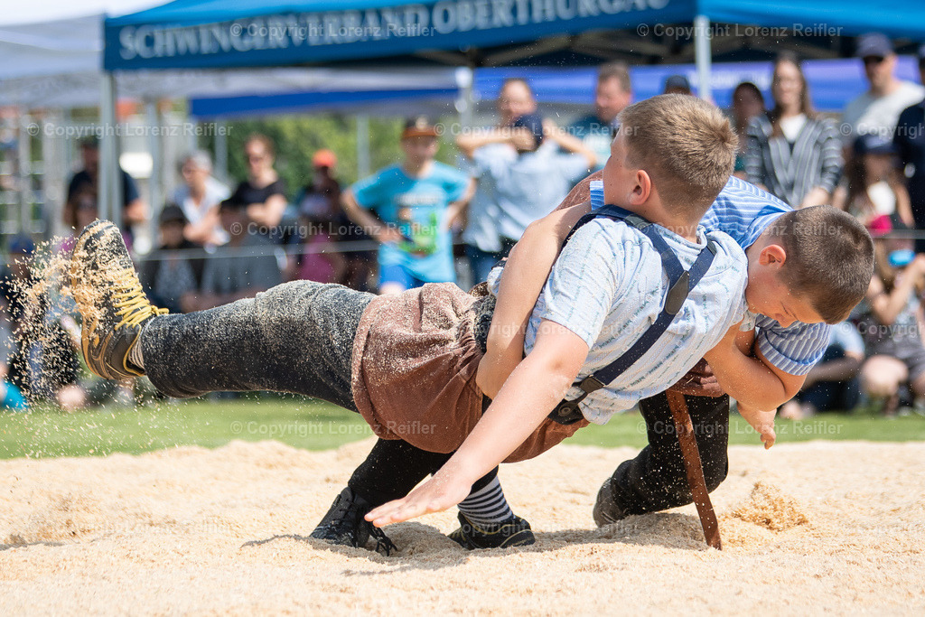 Schwingen -  Herisauer Buebeschwinget 2023 | Herisau Ebnet, 27.5.23, Schwingen - Herisauer Buebeschwinget.