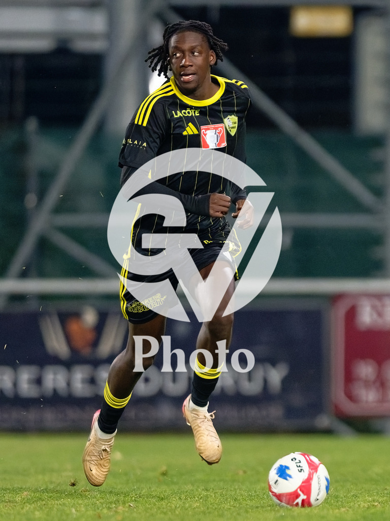 Coupe Suisse - 1/8 de finale - FC Stade Nyonnais v Neuchatel Xamax |  during the Coupe Suisse - 1/8 de finale match between FC Stade Nyonnais and Neuchatel Xamax at Centre sportif de Colovray in Nyon, Switzerland