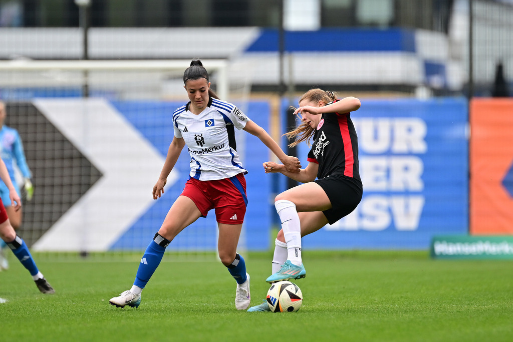 Fußball I Frauen I Saison 2024-2025 I 2. Bundesliga I 21. Spieltag I Hamburger SV - Eintracht Frankfurt II | Der Sportfotograf. - Realisiert mit Pictrs.com