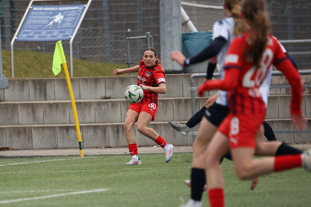 20260329-FCH-WaldebeneStuttgart_043 | 1.FC Heidenheim 1846 vs. FSV Waldebene Stuttgart, Fußball, Frauen, Oberliga, 2025/2026, 15. Spieltag, 29.03.2026 in Heidenheim, Kunstrasen b. Voith-Arena West(Foto: Michael Bulling) - Realisiert mit Pictrs.com