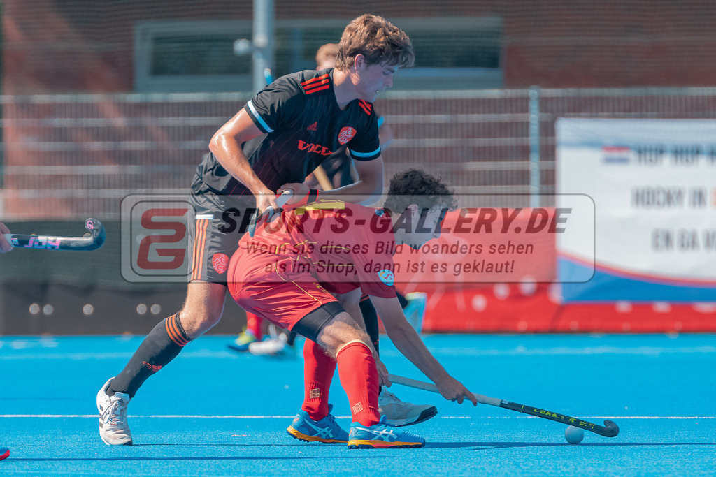 HK_20230711_101277 | Euro Hockey MU18 Spain vs Netherlands Championship Girls &amp; Boys am 11.7.2023 CHTC , Krefeld ,