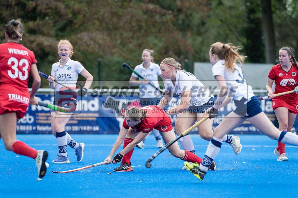 HK_20230923_104515 | 2. Bundesliga Damen Crefelder HTC - Hannover 78 am 23.9.2023 CHTC, Krefeld , Lisa Fohr ( Crefelder HTC )
