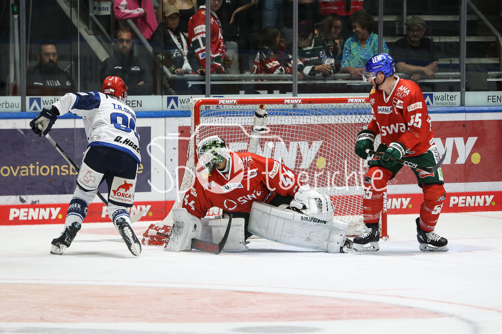 Augsburger Panther - Schwenninger Wild Wings | Das 3-3 druch Tylor SPINK (SERC #90) / Tor / Treffer / Dennis ENDRAS (AEV #44) / David WARSOFSKY (AEV #55)