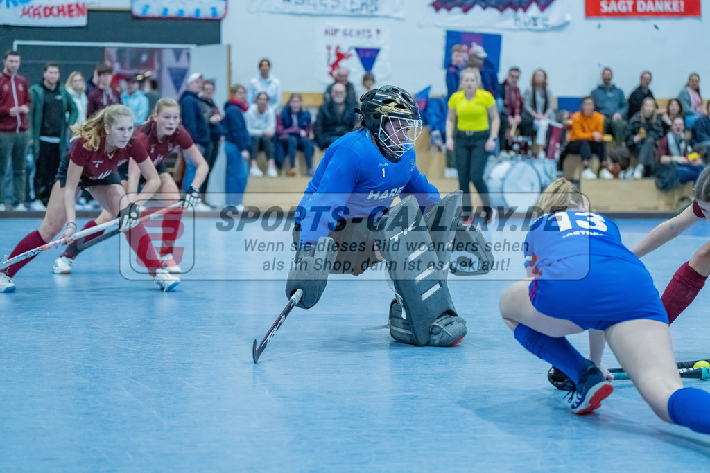 HK_20240303_109086 | Spiel um Platz 7 Deutsche Meisterschaft WU16 am 3.3.2024 Halle DHC, Düsseldorf ,