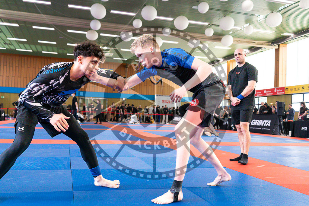 20250510PBB2688 | Athletes compete during the JJLG Berlin Open Jiu-Jitsu Championship on May 10, 2025 in Berlin, Germany. © Chiara Dazi / photoblackbelt