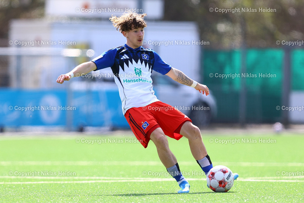 NH_HamburgerSVU21_FSVSchoeningen_RegionalligaNord_29032026 | #8 Davis Rath (Hamburger SV U21)Fußball I Herren I Regionalliga Nord I Saison 2025-2026 I 28. Spieltag I Hamburger SV U21 - FSV Schöningen I 29.03.2026 I Stadion Hoheluft