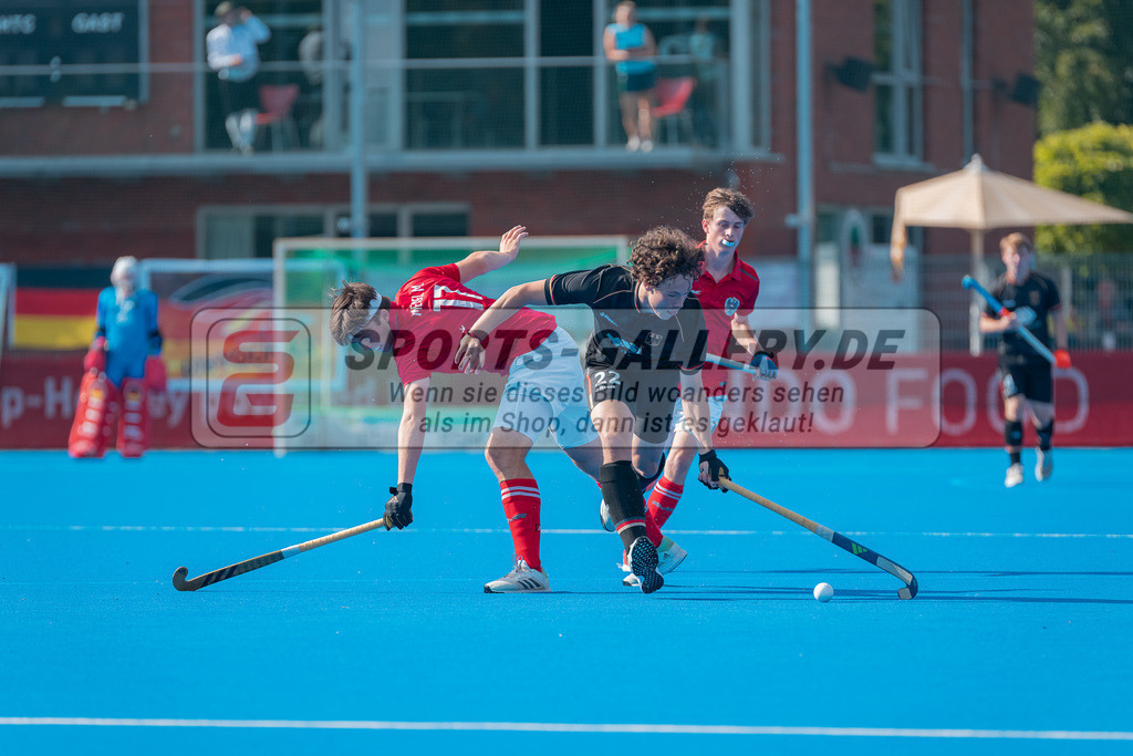 HK_20230710_100812 | Euro Hockey MU18 Austria - Germany Championship Girls &amp; Boys am 10.7.2023 CHTC , Krefeld ,