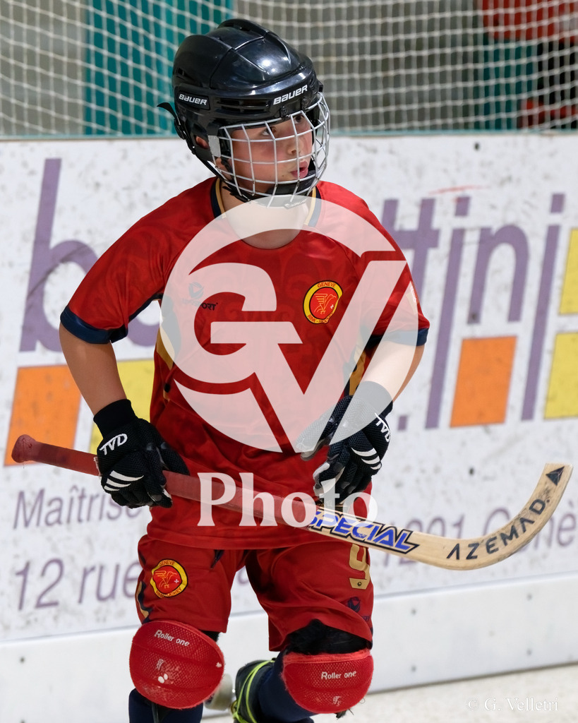 U13  - Geneve RHC v HC Munsingen W  |  during the U13  match between Geneve RHC and HC Munsingen W  at Centre sportif de la queue d'arve in Geneve, Switzerland