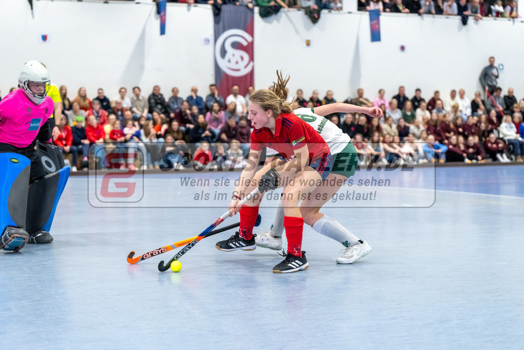 HK_20250223_103186 | Deutsche Meisterschaft wU14 Finale und Ehrungen am 23.2.2025 Düsseldorfer HC, Düsseldorf