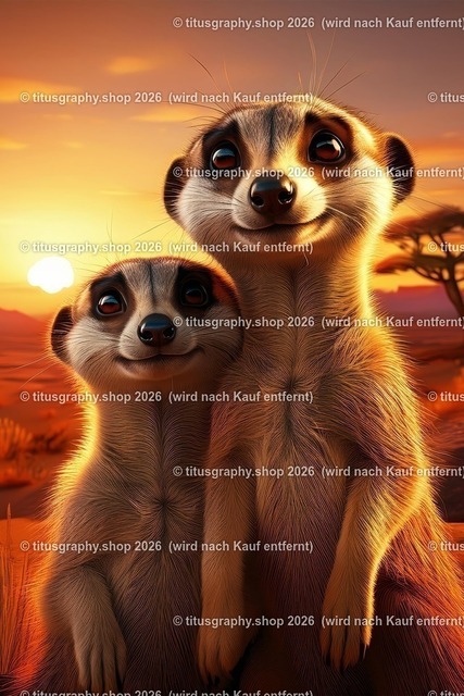 Erdmännchen 006 Generated Image | titusgraphy-shop: Geschenkideen mit Qualitätsfotos. titusgraphy-shop: gift ideas with quality photos. titusgraphy-shop: idées cadeaux avec photos de qualité.  - Realisiert mit Pictrs.com