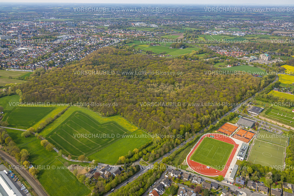 Hamm230405085 | Luftbild, Waldgebiet Pilsholz, HSC Sportanlage,  Stadtbezirk Rhynern, Hamm, Ruhrgebiet, Nordrhein-Westfalen, Deutschland