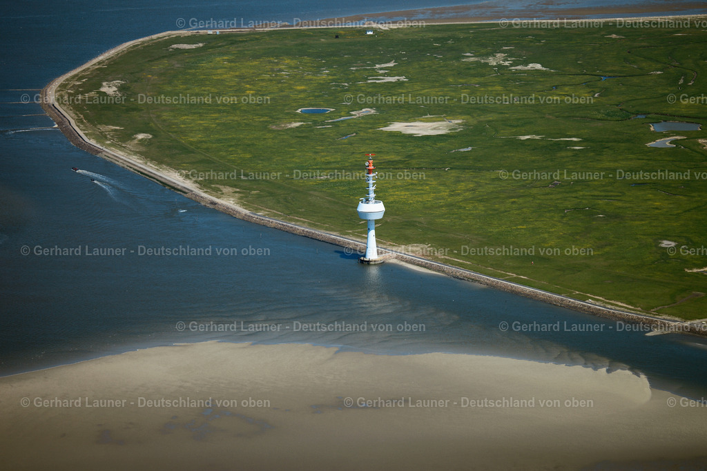 3090395 | Neuer Radarturm, Hallig Neuwerk Nationalpark Hamburgisches Wattenmeer