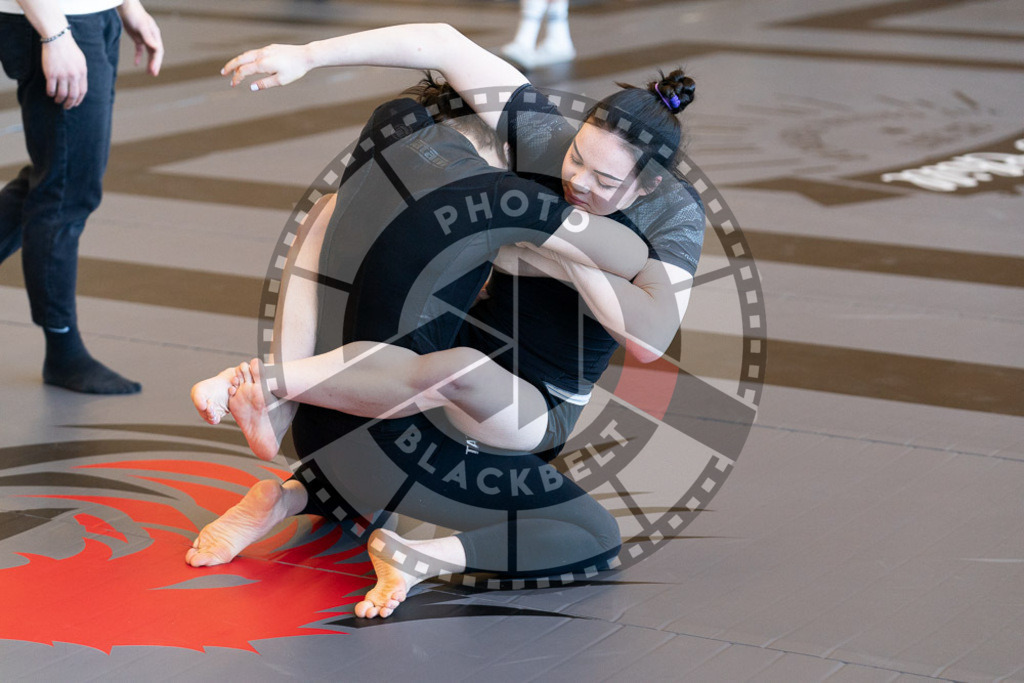 20250329PBB3238 | Fighters compete during the International Luta Livre (ILLCS) Germany IX Spring 2025 Competition spring on March 29, 2025 in Hannover, Germany.© Chiara Dazi