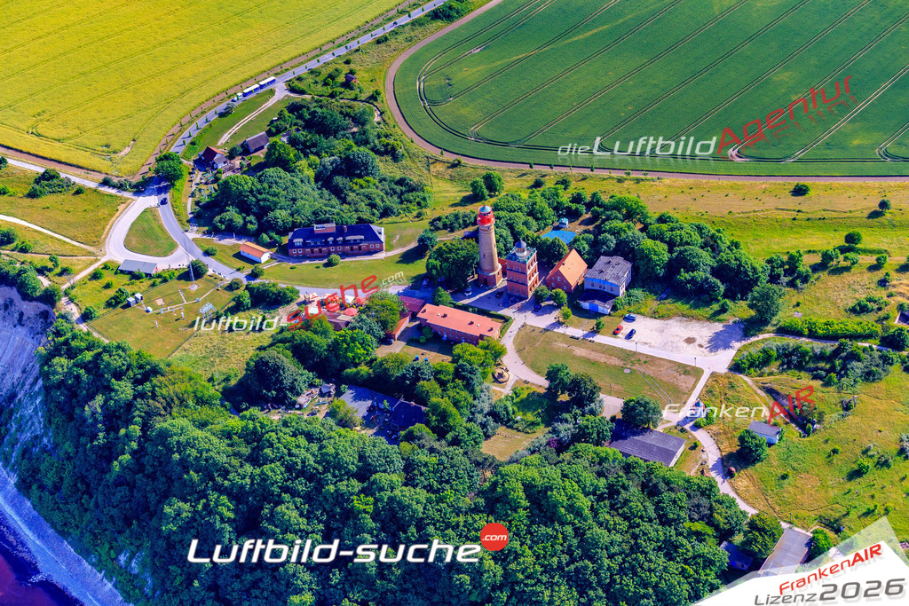 Das Luftbild der Stadt Putgarten wurde 2018 vom Flugzeug heraus erstellt (keine Drohne) Aufnahmehöhe ca.400 Meter- hohe Auflösung für beste Druck-Qualität