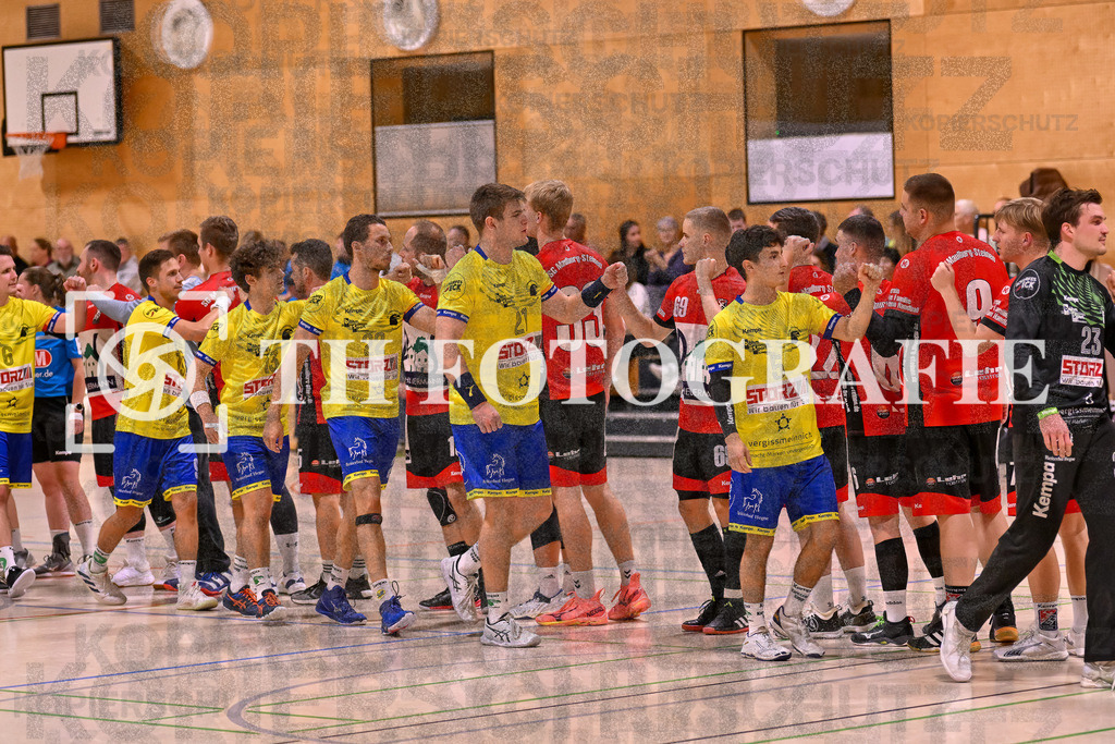 GER, SG Maulburg/Steinen - SG Allensbach/Dettingen, Handball, Landesliga Suedbaden, 2. Spieltag, Saison 2024/2025, 28.09.2024 | Team vor SpielbeginnGER, SG Maulburg/Steinen - SG Allensbach/Dettingen, Handball, Landesliga Suedbaden, 2. Spieltag, Saison 2024/2025, 28.09.2024Foto: TH Fotografie/Thomas Hess